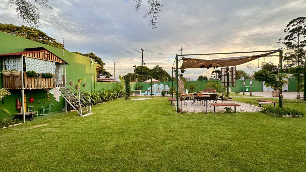 RESORT PARTICULAR, 6 quartos, 16 pessoas, piscina, churrasqueira, casa da árvore, área EXCLUSIVA Foz do Iguaçu Exterior foto